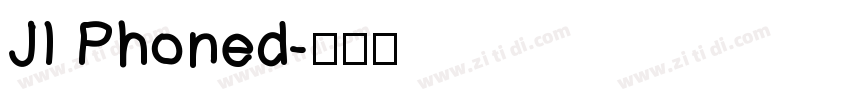 JI Phoned字体转换